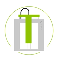 Czysty elektryczny system podawania serwo